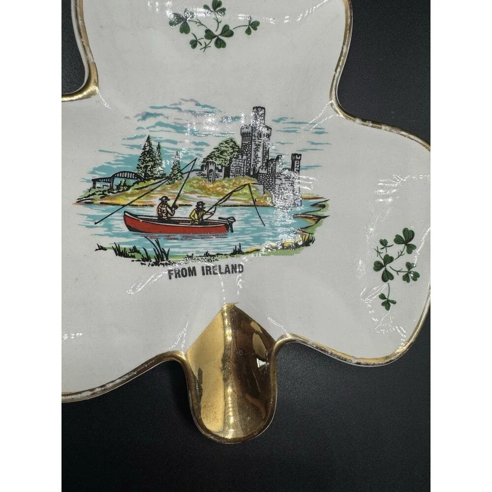 Vintage Carrigallen  Shamrock Dish 